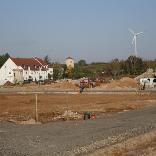Auf 3,4 Hektar werden 59 Grundstücke für die Bebauung mit Einfamilienhäusern erschlossen.
Foto: Funke Kunststoffe GmbH