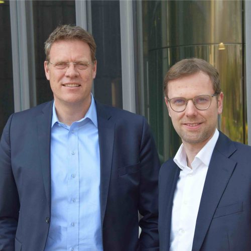 CEO Dietmar Jürges (l.) und CFO Johannes Weber
Foto: terra infrastructure GmbH